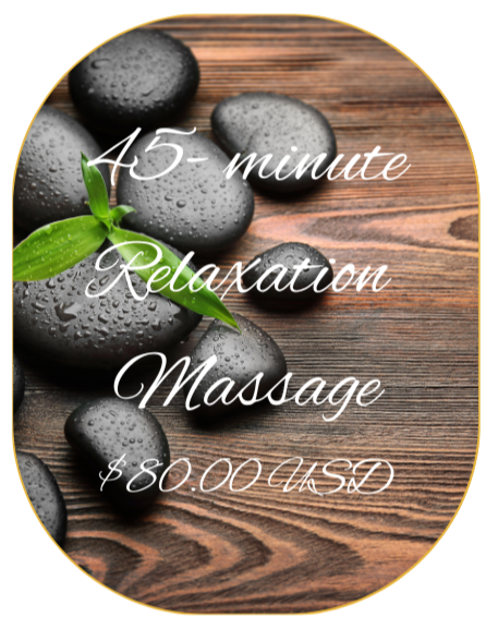 45~ minute relaxation massage (maintenance massage)